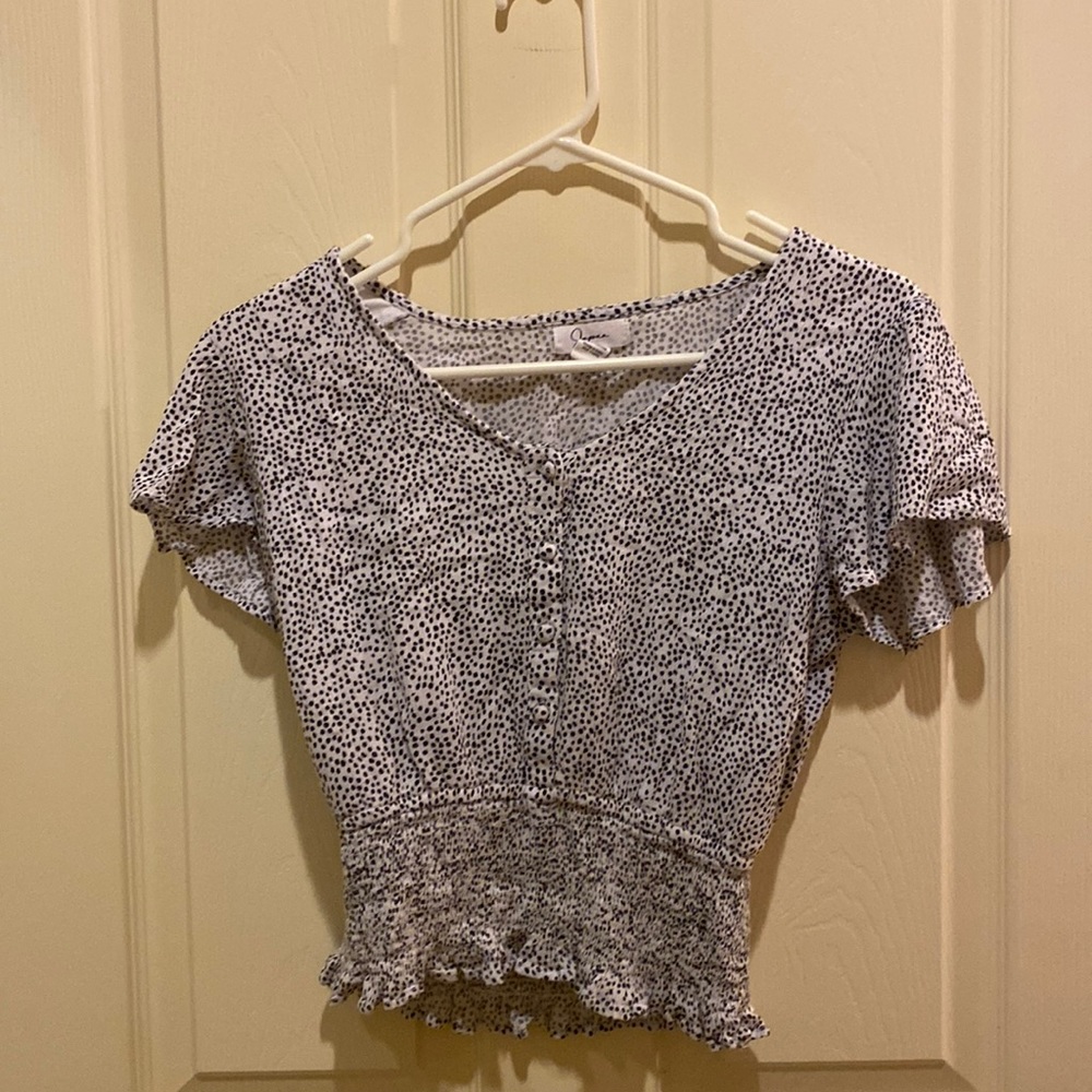 Polka dot top (S)